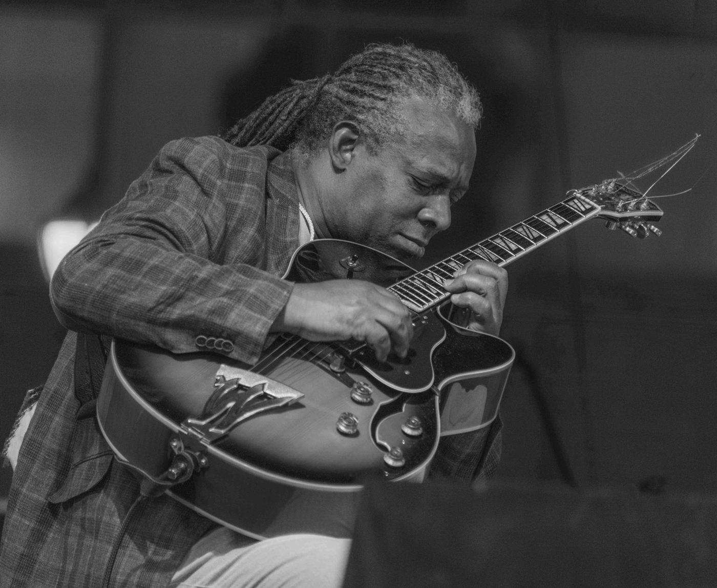 Bruce Edwards playing guitar